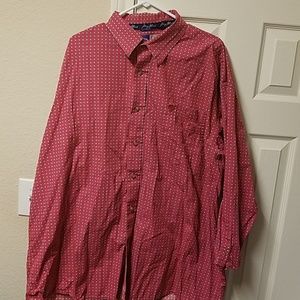 George Strait line Wrangler long sleeve shirt